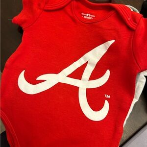 Atlanta Braves onesie